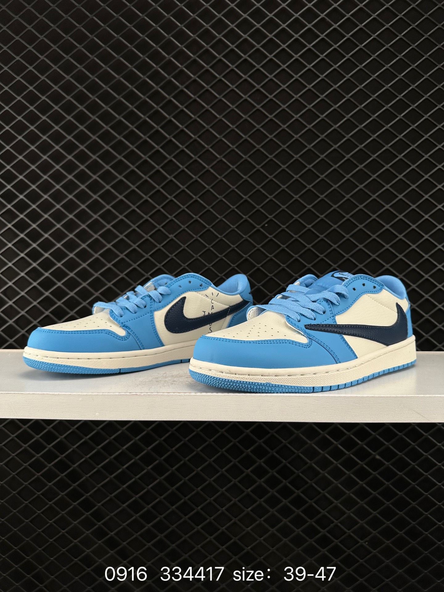 fragment design x Travis Scott x Nike Air Jordan 1 Low OG SP”Black/Green Toe“